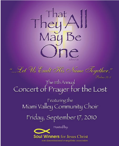 Concert of Prayer 2010 - click for more info